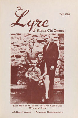 The Lyre of Alpha Chi Omega, Vol. 73, No. 1, Fall 1969